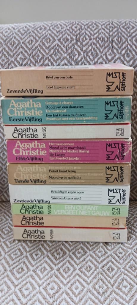 Agatha Christie Boeken Collectie - 7 Stuks, Ophalen of Verzenden, Gelezen, Agatha Christie