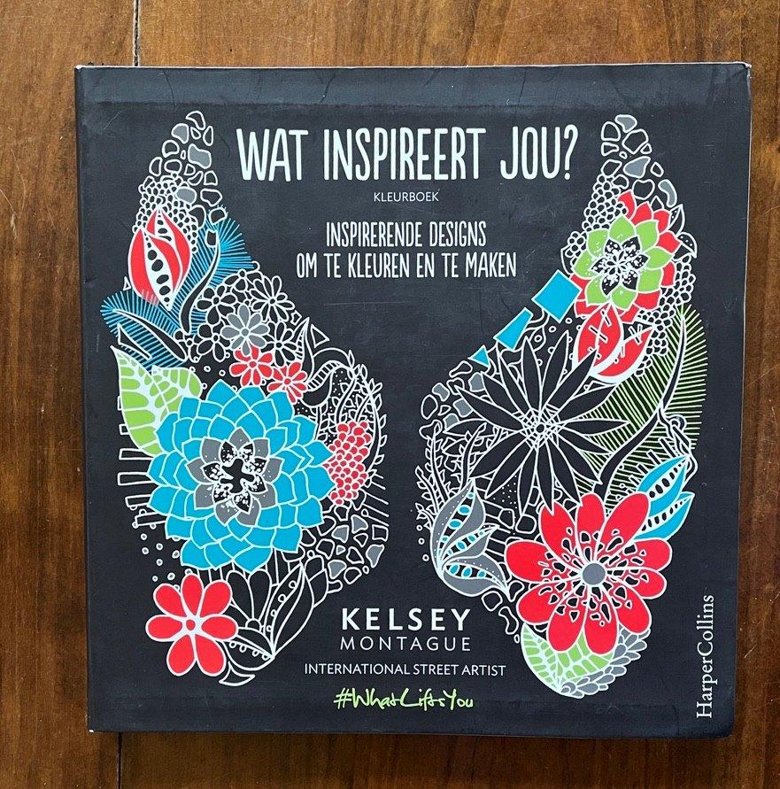 Kleurboek Wat inspireert jou, Ophalen of Verzenden