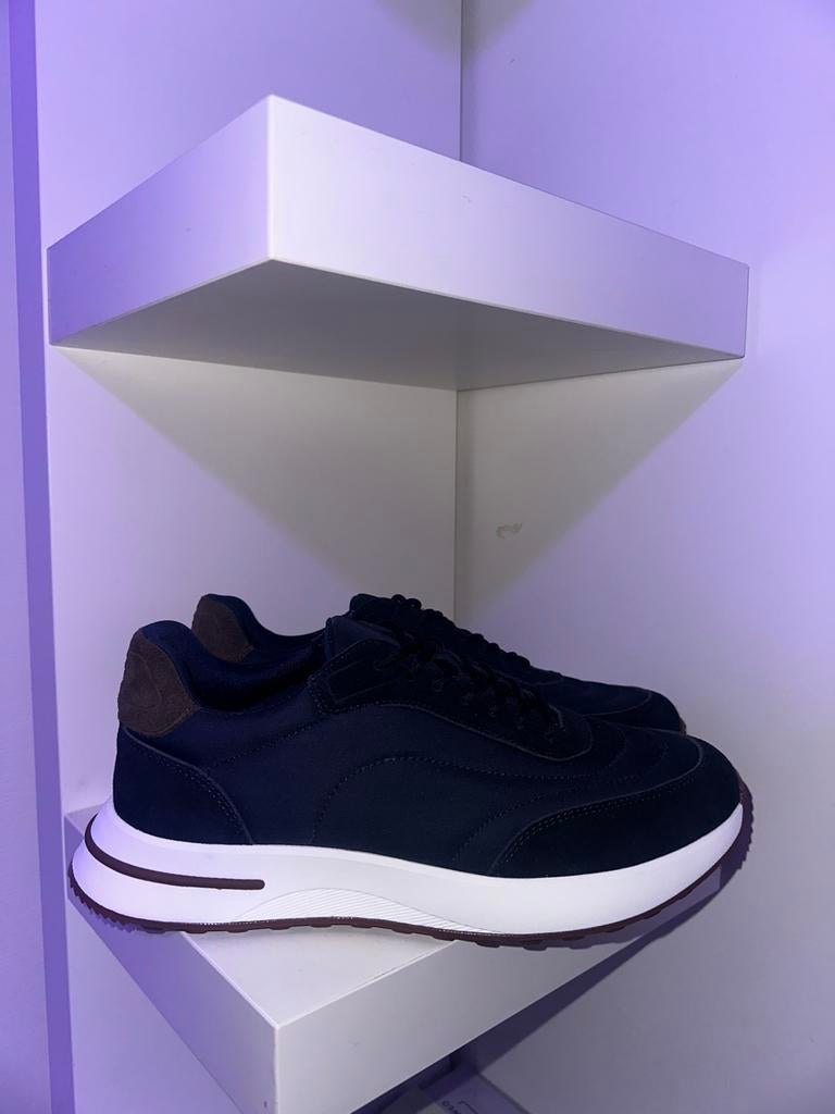 Loro Piana Week and Walk maat 43, Ophalen, Blauw, Nieuw, Sneakers of Gympen