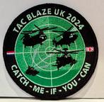 Patch TAC BLAZE 2024 - 298, 300 en 301 Squadron, Verzamelen, Luchtvaart en Vliegtuigspotten, Ophalen of Verzenden, Zo goed als nieuw