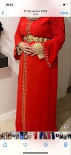 Prachtige Marokkaanse Jurk, Ophalen, Maat 42/44 (L), Zo goed als nieuw, Rood