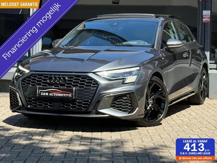 Audi A3 Sportback 35 TFSI S line Matrix*Aut*Pano*Navi*Hud, Auto's, Audi, Bedrijf, Te koop, A3, ABS, Achteruitrijcamera, Adaptive Cruise Control