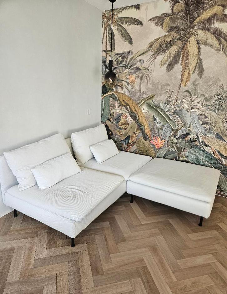 Ikea Söderhamn bank, Huis en Inrichting, Banken | Bankstellen, Zo goed als nieuw, Hoekbank, Driepersoons, 150 tot 200 cm, 75 tot 100 cm