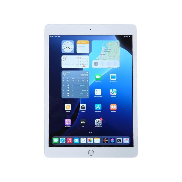 Apple iPad 7th 32GB Silver | 3 Maanden Garantie, Computers en Software, Apple iPads, Zo goed als nieuw