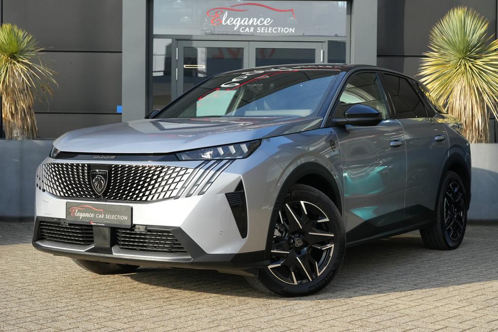 Peugeot 3008 1.2 Hybrid 145 GT e-DSC6 145pk Stoelverwarming/, 145 pk, Stof, Gebruikt, Zwart