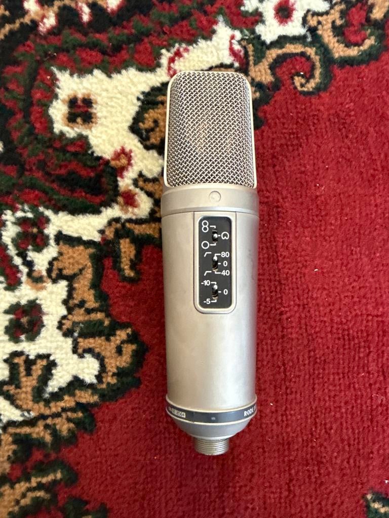 Rode NT2-A Studiomicrofoon (gebruikt, zeer goede staat), Muziek en Instrumenten, Microfoons, Ophalen, Zo goed als nieuw, Studiomicrofoon