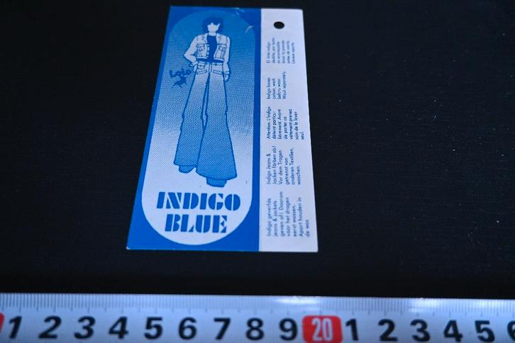 sticker LOIS Indigo Blue  Jeans, Verzamelen, Stickers, Zo goed als nieuw, Ophalen