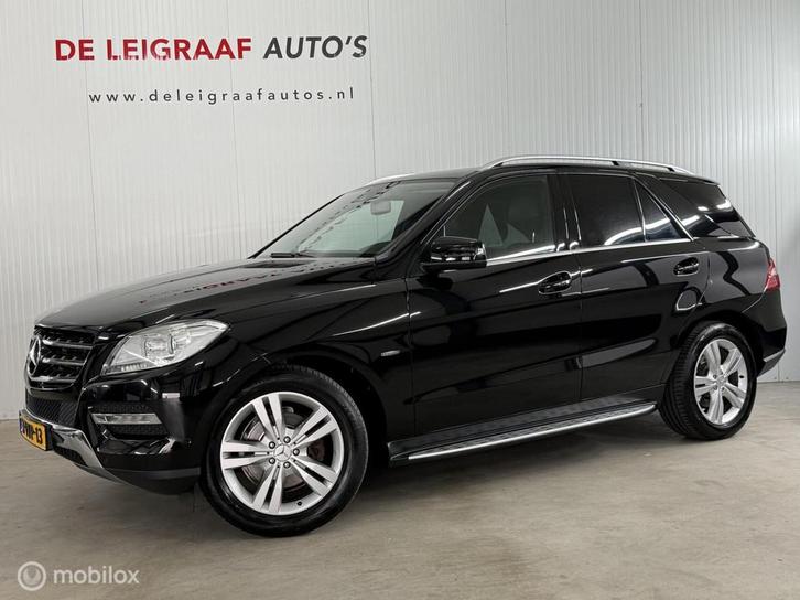 Mercedes ML 350 BlueTEC Aut7 grijs kent [Lucht,Navi,dak], Auto's, Bestelauto's, Bedrijf, Te koop, 4x4, ABS, Achteruitrijcamera