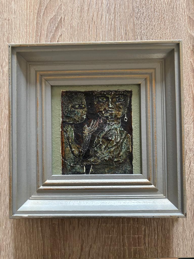 Schilderijtje Willi Martinali, Ophalen