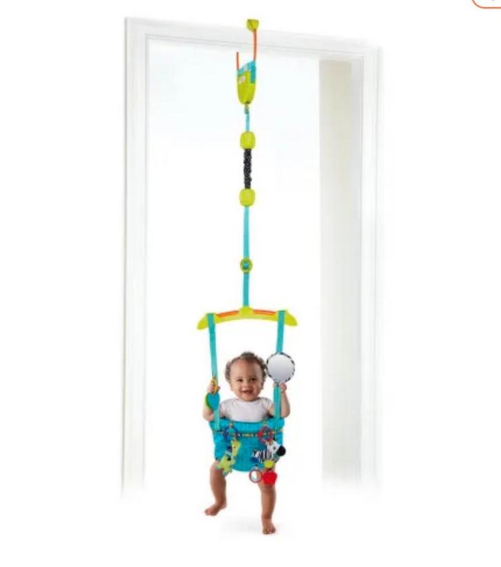 Bright Starts Spring Deluxe Door Jumper - Z.G.A.N., Kinderen en Baby's, Speelgoed | Babyspeelgoed, Zo goed als nieuw, Overige typen