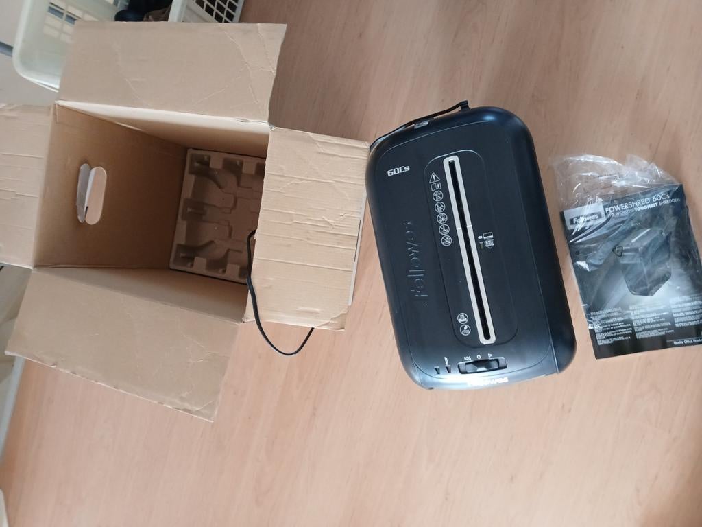 Versnipperaar powershred, Ophalen of Verzenden