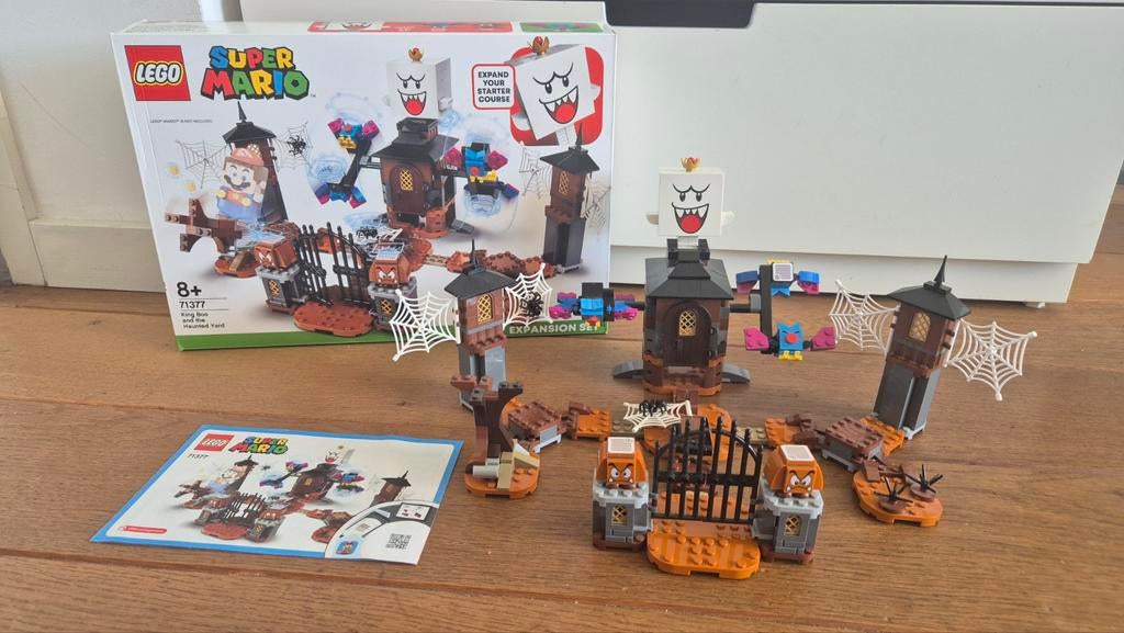 71377 boo's haunted house lego mario, Kinderen en Baby's, Speelgoed | Duplo en Lego, Ophalen of Verzenden, Zo goed als nieuw