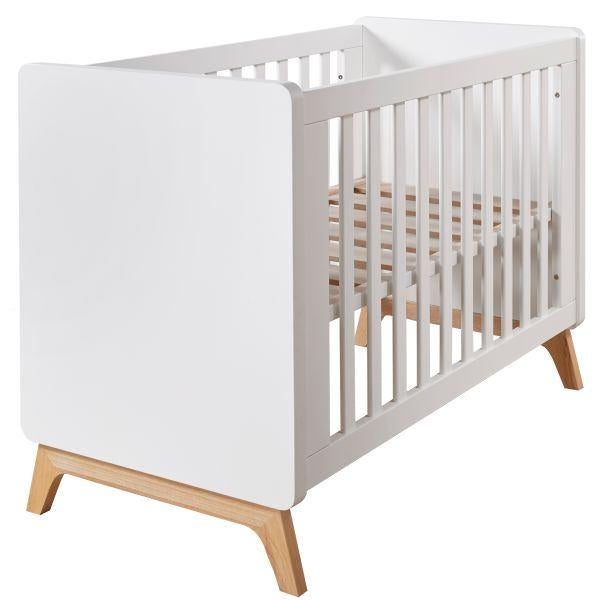 Ledikant + gratis wandrek, bladvergroter & Aerosleep matras, Kinderen en Baby's, Babywiegjes en Ledikanten, Zo goed als nieuw