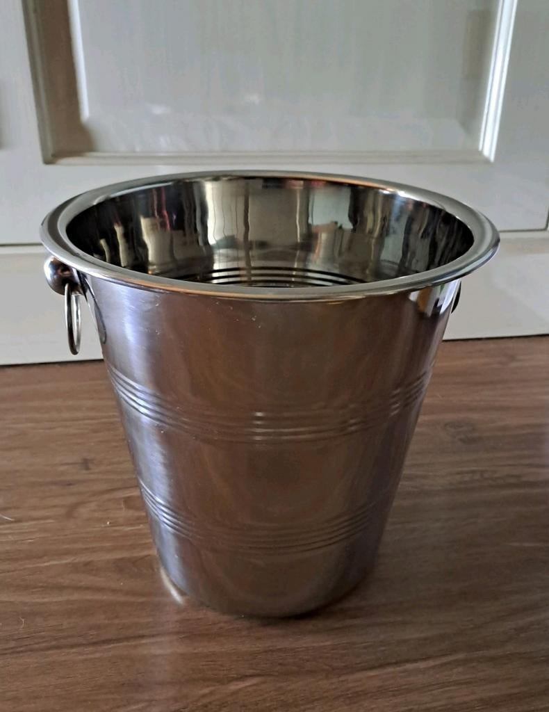 Champagne koeler wijnkoeler metalen emmer, Ophalen of Verzenden