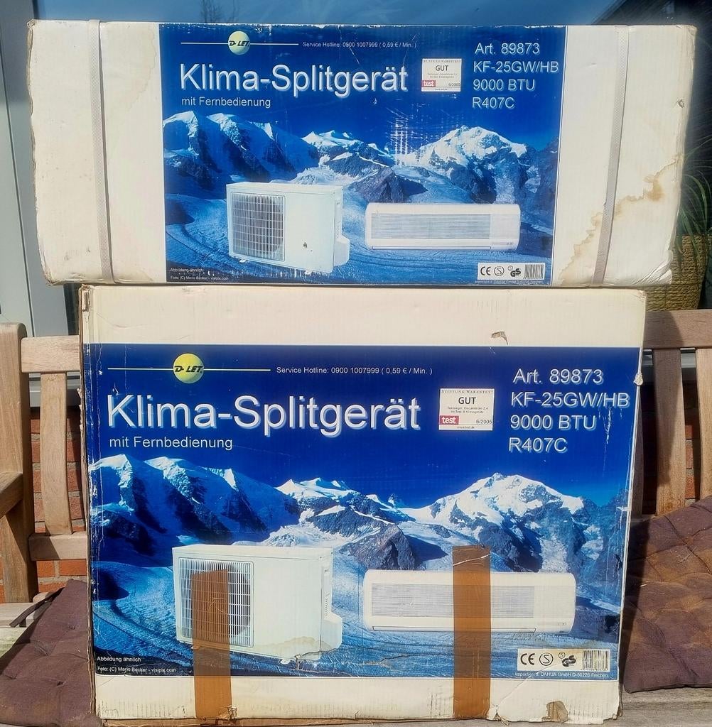 Airco Split unit. 9000 BTU, Ophalen of Verzenden, Wandairco, Minder dan 60 m³, 3 snelheden of meer