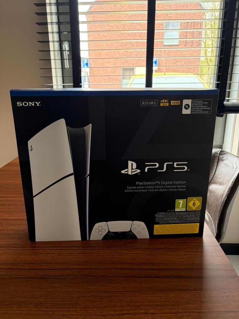 Ps5 825gb, Spelcomputers en Games, Spelcomputers | Sony PlayStation 5, Ophalen of Verzenden, Nieuw, Playstation 5 Digital
