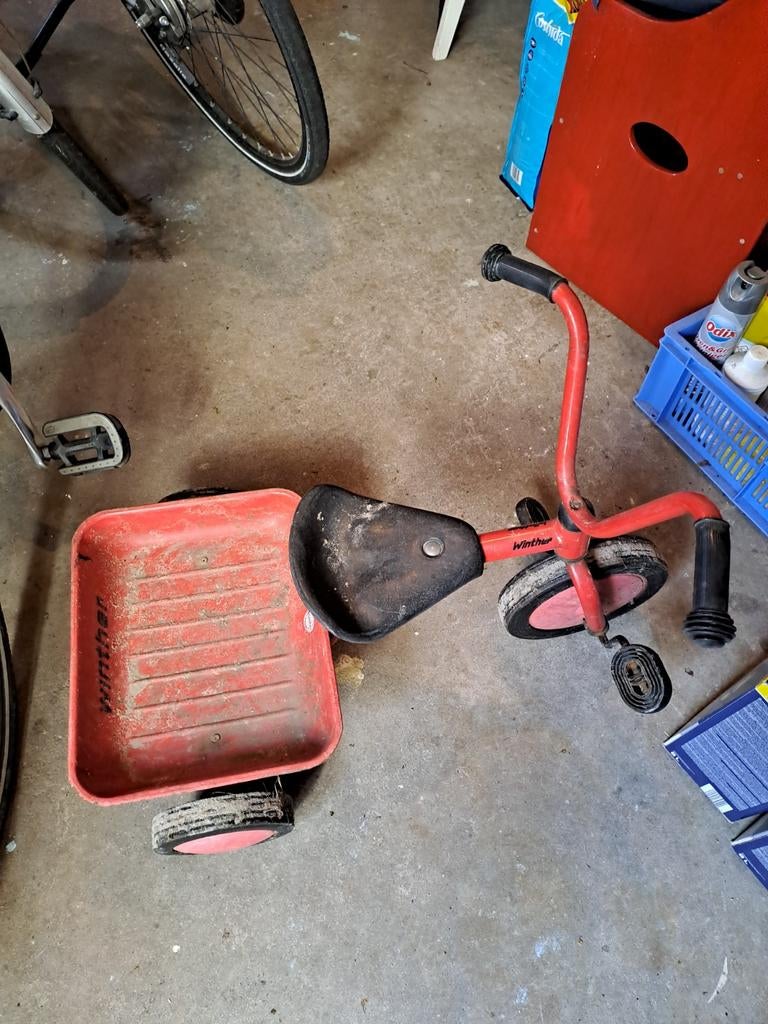 Driewieler met Laadbakje - Gebruikt, Fietsen en Brommers, Fietsen | Driewielers, Gebruikt, Ophalen