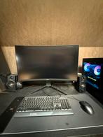 Complete Gaming Setup: LNV LEGION T5 i9-11900F RTX 3070, Computers en Software, 32 GB, Zo goed als nieuw, Gaming, SSD