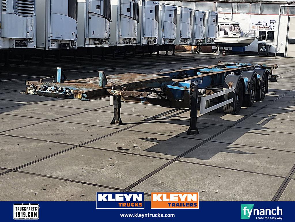 RENDERS CHASSIS, Auto's, Vrachtwagens, Bedrijf, Te koop, ABS, Aanhangers en Opleggers, Diesel, Handgeschakeld, Overige kleuren