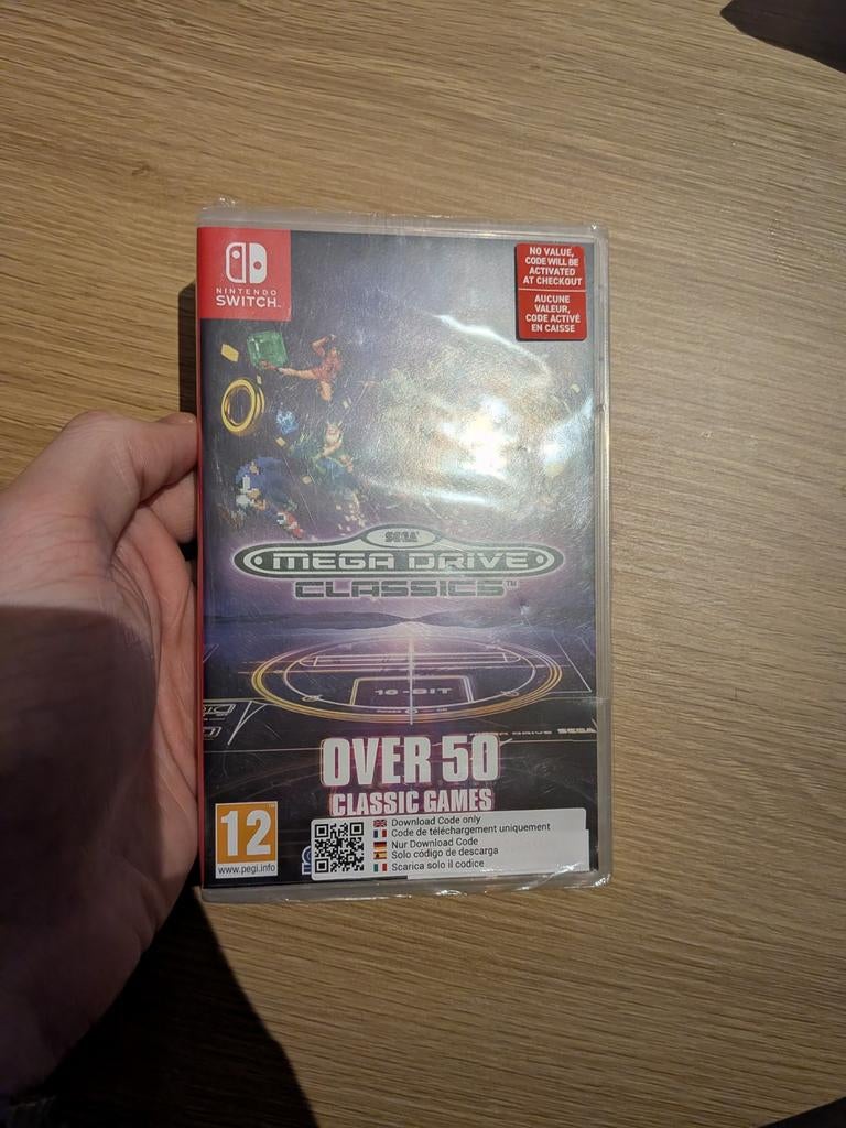 Sega Mega Drive Classics | Nintendo Switch | Sealed, Spelcomputers en Games, Games | Nintendo Switch, Nieuw, 1 speler, Vanaf 3 jaar