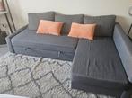 IKEA FRIHETEN Hoekbank met slaapfunctie en opbergruimte, Huis en Inrichting, Ophalen, Gebruikt, Tweepersoons, Overige maten