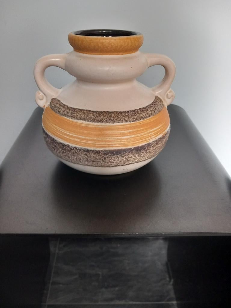 Vintage Oost-Duitse vaas, VEB Handesleben., Ophalen of Verzenden