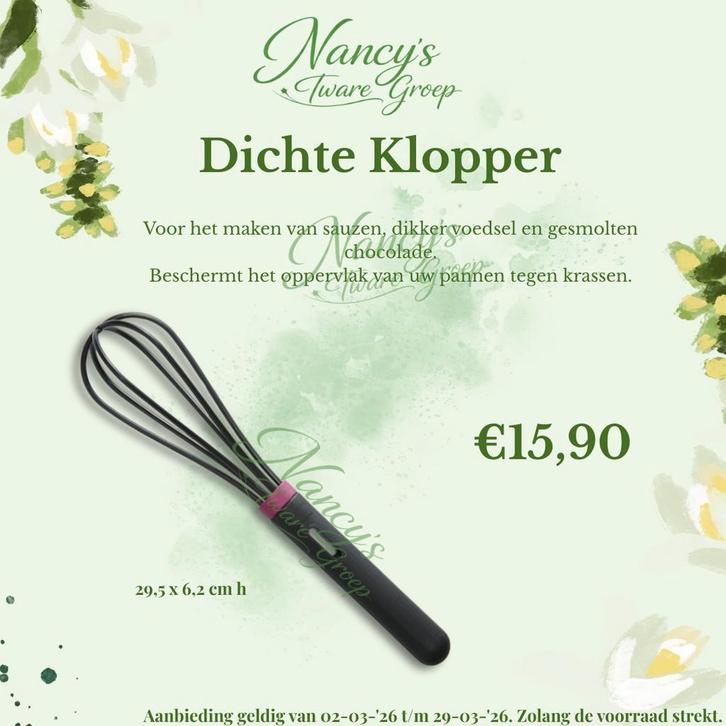 Dichte klopper Tupperware, Huis en Inrichting, Keuken | Tupperware, Nieuw, Overige typen, Ophalen