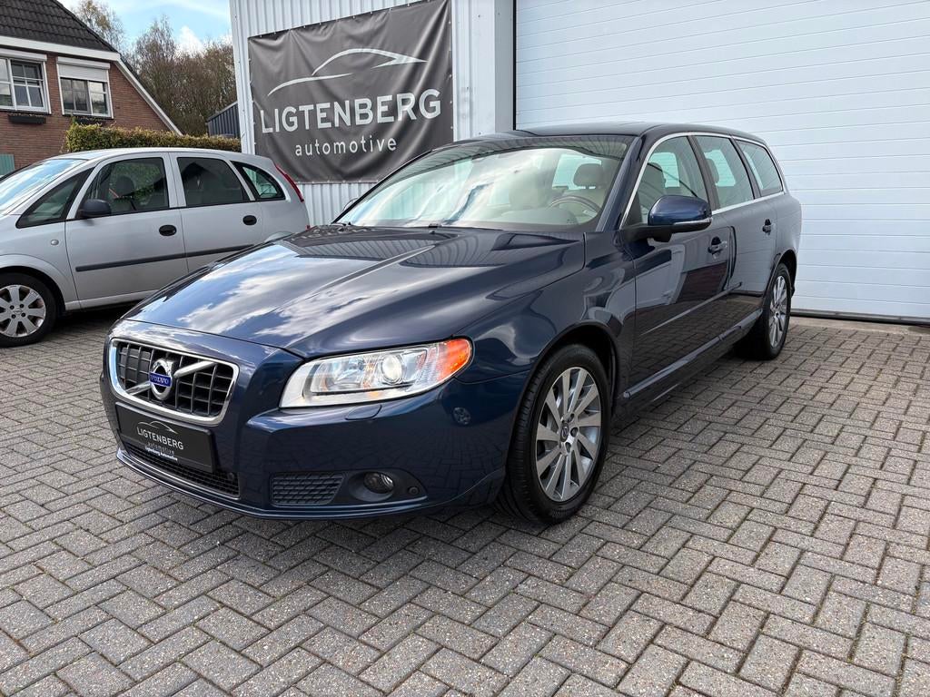 Volvo V70 1.6 T4 LIMITED EDITION|LEER|KANTELDAK|NWE DISTRIB., Auto's, Volvo, Bedrijf, Te koop, V70, ABS, Airbags, Airconditioning