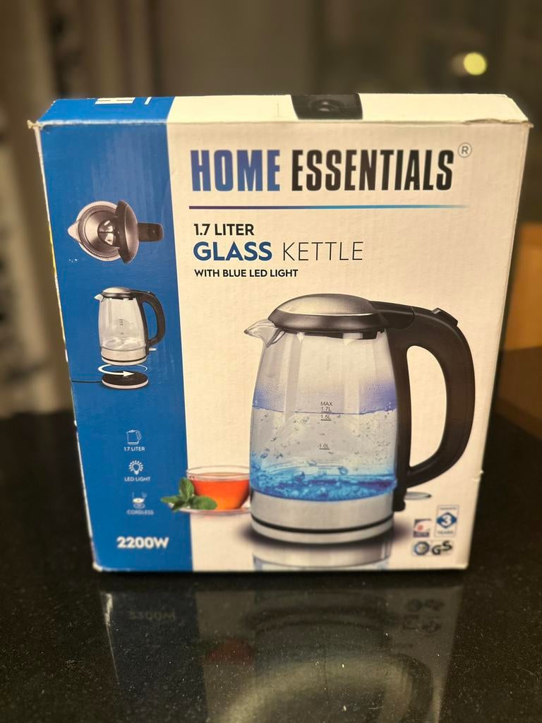 Waterkoker, Witgoed en Apparatuur, 1 tot 2 liter, Ophalen, Nieuw