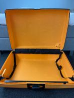 *** Super Handig!! Deze gele CARLTON koffer ***, Sieraden, Tassen en Uiterlijk, Koffers, Ophalen, Gebruikt, Hard kunststof, 70 cm of meer