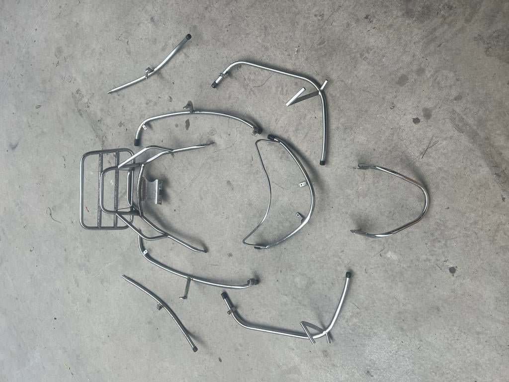 Piaggio skipper lx valbeugel set beugelset beugels rek, Ophalen of Verzenden