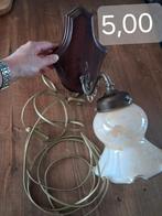 Muur hanglamp glas, Huis en Inrichting, Ophalen of Verzenden, Zo goed als nieuw