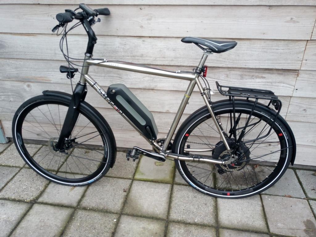 Seven Cycles titanium electrische fiets Neodrives, Fietsen en Brommers, Fietsen | Heren | Sportfietsen en Toerfietsen, Gebruikt