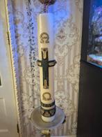 Grote Paaskaars uit de kerk met standaard, Ophalen of Verzenden