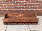 Landelijk houten wijnrek voor binnen en buiten, Huis en Inrichting, 5 tot 15 flessen, Ophalen of Verzenden, Zo goed als nieuw