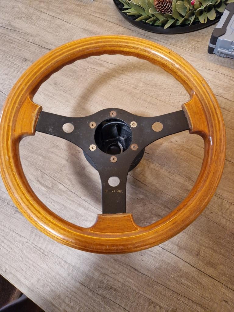 Vintage sportline houte sportstuur, Ophalen of Verzenden, Nieuw, Audi