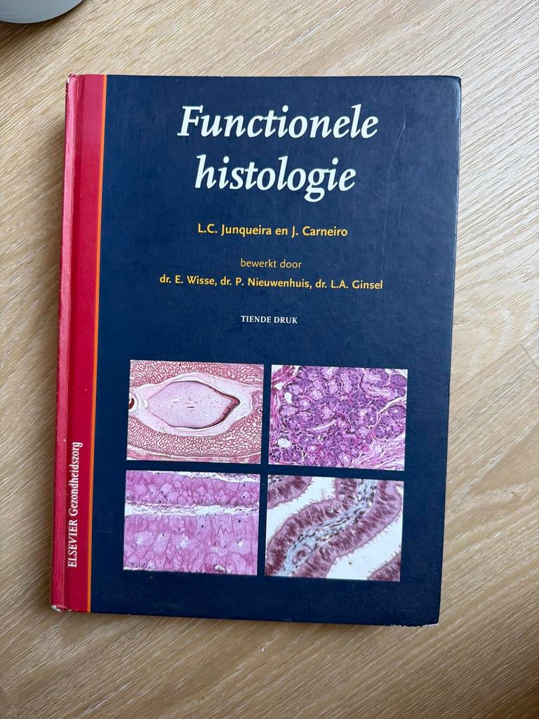 Functionele Histologie - Junqueira & Carneiro, Ophalen of Verzenden, Beta, Gelezen, HBO