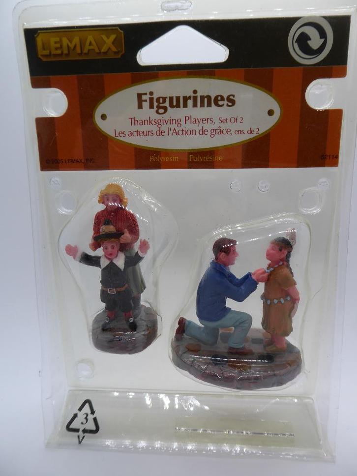 Lemax Items  - Thanksgiving players -  ik ruim op, Diversen, Kerst, Nieuw, Ophalen of Verzenden