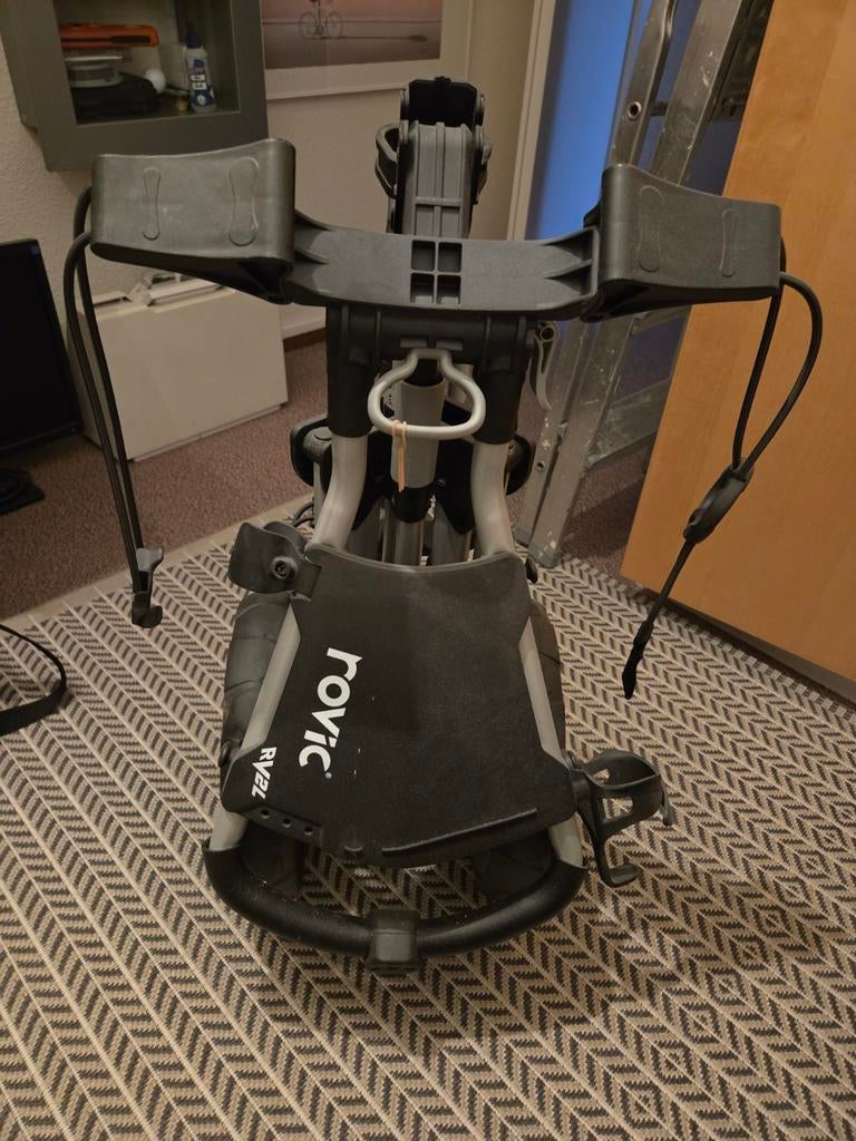 Opvouwbare Golfkar voor Golftas - Zo goed als nieuw, Sport en Fitness, Golf, Ophalen of Verzenden, Zo goed als nieuw, Golfkar