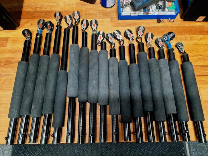 Pully whip / pulley whip tbv Blokart / strandzeiler, Watersport en Boten, Accessoires en Onderhoud, Gebruikt, Ophalen of Verzenden