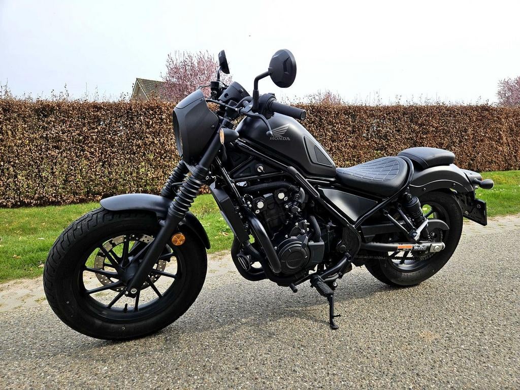 HONDA CMX 500 REBEL-S 2021 ABS VALBEUGEL MAT-Zwart 6400 Km, Motoren, 2 cilinders, HONDA, Bedrijf, Onbekend