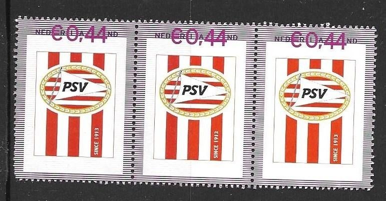 Strip 3x Persoonlijke zegel 0,44 PSV (3) , postfris, Ophalen of Verzenden, Postfris