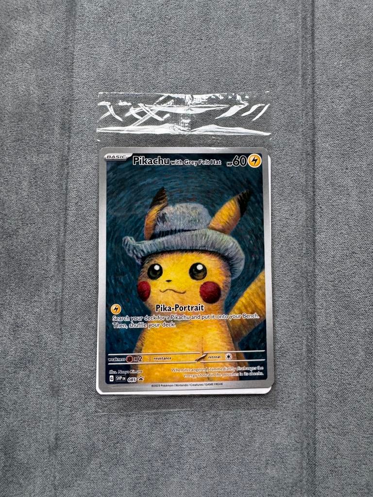 Pikachu van Gogh sealed, Ophalen of Verzenden, Zo goed als nieuw