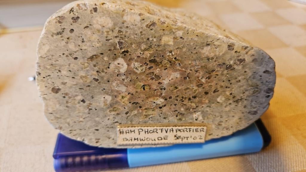 zwerfkei zwerf kei steen geslepen hamphorfvaporfier, Tuin en Terras, Grind, Keien en Split, Ophalen of Verzenden, Zo goed als nieuw