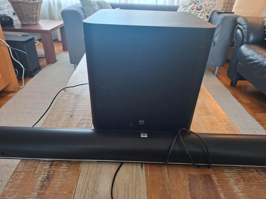 JBL Cinema SB450 soundbar met subwoofer., Ophalen of Verzenden
