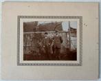 Oude Boudoir Card/Foto de Heren Bolhoed en Bolhoed, Gebruikt, Foto, Ophalen of Verzenden, Voor 1940