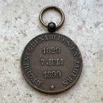 HERRINNERINGS MEDAILLE REG GRENADIERS &JAGERS 1829-1899, Ophalen of Verzenden, Lintje, Medaille of Wings