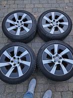 17inch licht/zwart metalen Volvo velgen met banden 235/40/17, .., Gebruikt, Velg(en), 17 inch