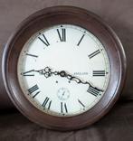 Newgate Wandklok - Klassieke Engelse Schoolklok of pubklok, Huis en Inrichting, Woonaccessoires | Klokken, Ophalen of Verzenden