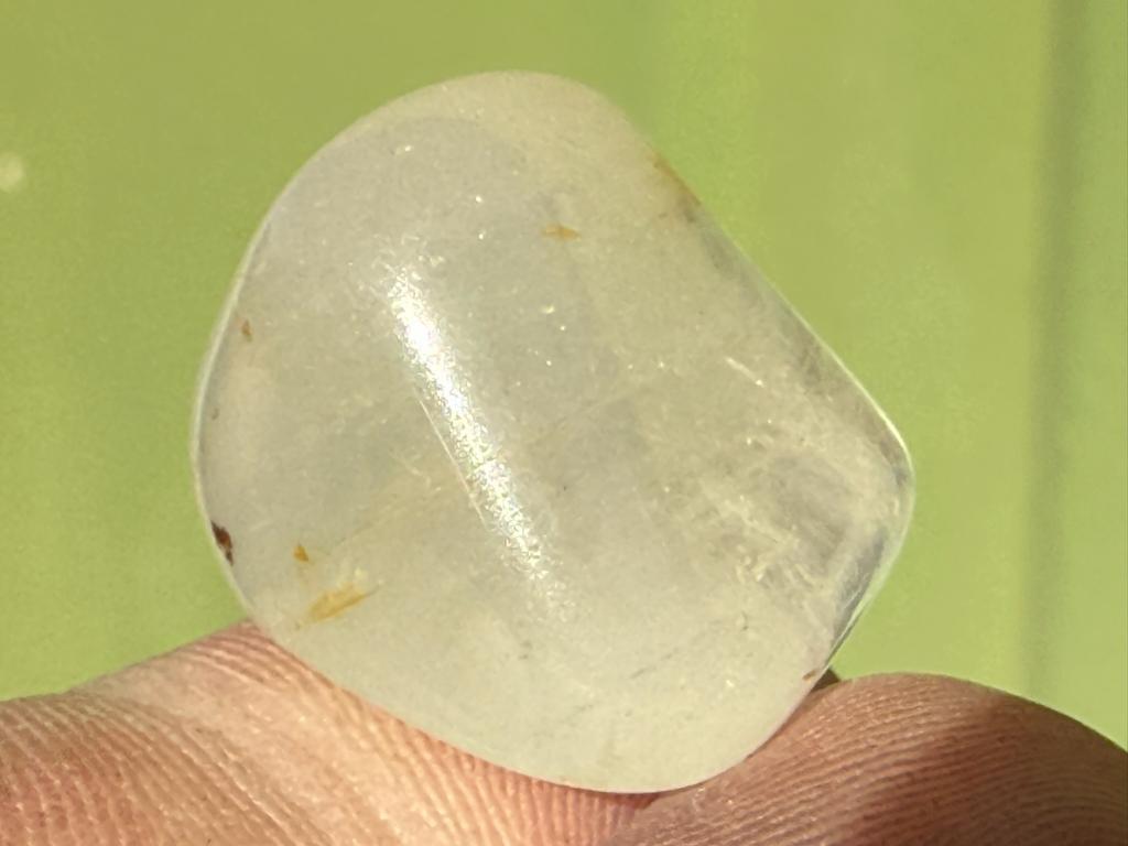 Sacred Heart Silver Topaas broekzaksteen mineralen, Verzamelen, Mineralen en Fossielen, Ophalen of Verzenden, Mineraal